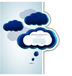 Cloud Thought Bubble vector image