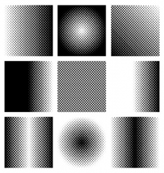 Halftone pattern vector image
