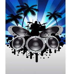 Rock group vector image