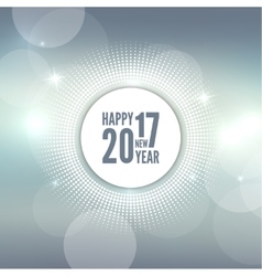 Happy New Year 2017 vector image