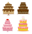 Cake vector image