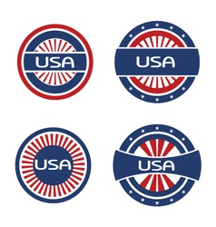 Seals USA vector image