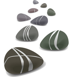 Stones vector image