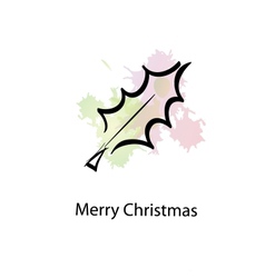 Christmas object with sample text Christmas object with sample text vector image