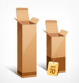 Boxes of liquor vector image