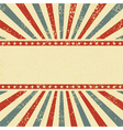 Circus style background Circus style background vector image