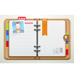 Personal organiser vector image