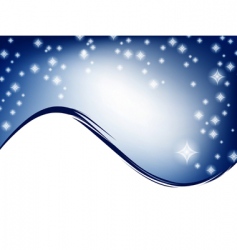 Star template vector image