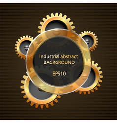 Industrial abstract background vector image