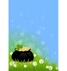 Greeting Card St Patricks Day vector image