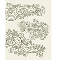 Doodles design elements vector image