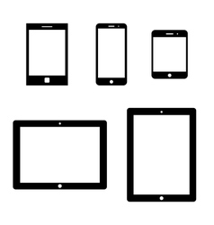 Electronic devices vector image