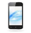 Realistic mobile phone vector image