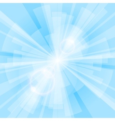 Blue Rays Background vector image
