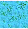 Seamless blue pattern vector image