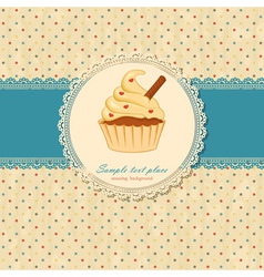 Vintage background vector image