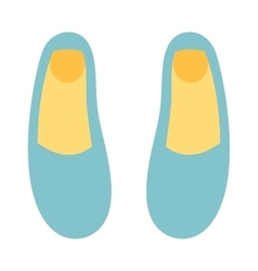 Ballet shoes dance studio symbol - Ballet shoes dance studio symbol - vector image