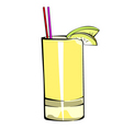 Fruit juice vector image