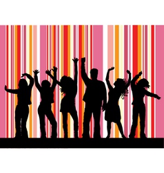 Disco design vector image