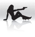 Sexy woman vector image
