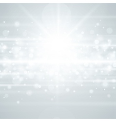 Lens flare light background vector image