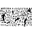 Sports people vector image