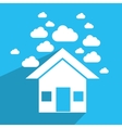 Home or house estate graphic design vector image
