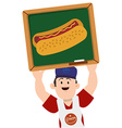 Fast Food design Fast Food design vector image