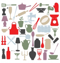 Home icons vector image
