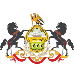 Pennsylvania coat-of-arms vector image