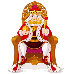 Kings crown Royalty Free Vector Image - VectorStock