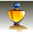 Perfume bottle vector image