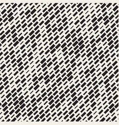 Seamless black and white irregular dash Royalty Free Vector