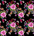Flamenco print - seamless background vector image
