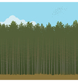 Pinewood vector image