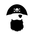 Pirate Head vector image