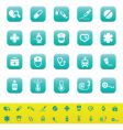 Medical icons vector image