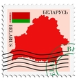 Mail to-from Belarus vector image
