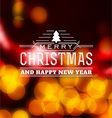 Christmas Card vector image