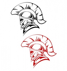 Ancient warrior vector image