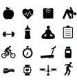 Healhy icons vector image