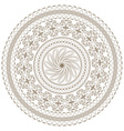 Round frame vector image