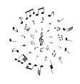 Notes lines vector image