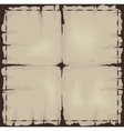 Old damaged paper or map vector image