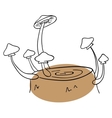 Honey agaric vector image