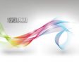 Colors winding design vector image