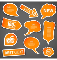 Speech Bubbles vector image
