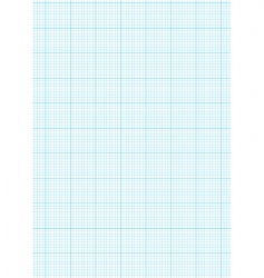 Graph paper a4 sheet vector image