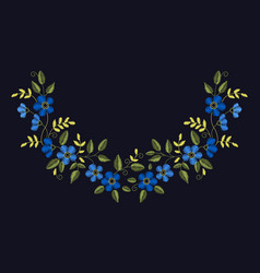 Ukrainian Embroidery Cake Blue Gold Ukrainian Embroidery Cake Blue Gold