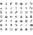 Universal icons vector image